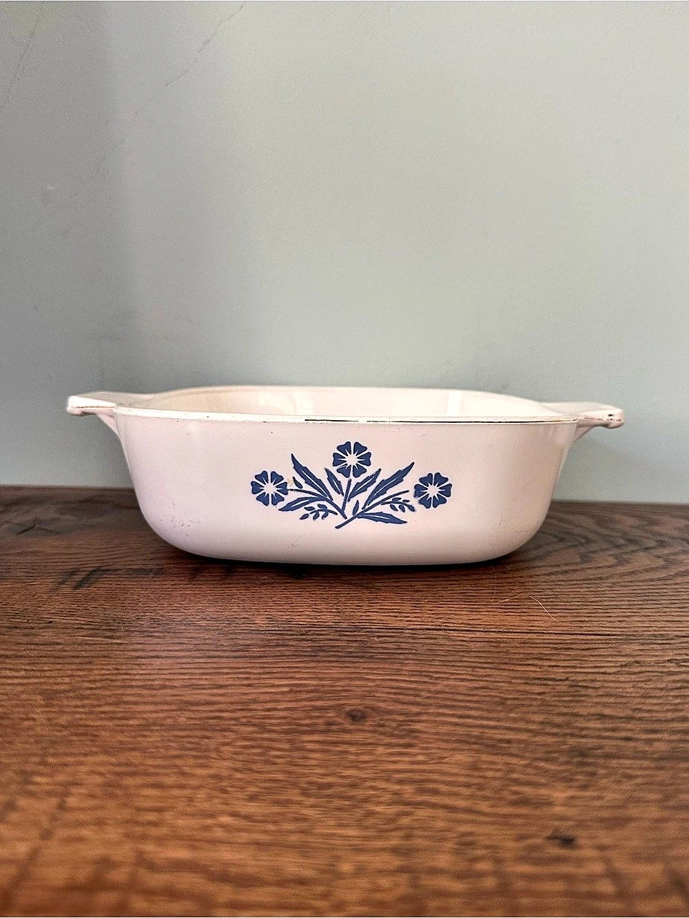 Vintage Corning Ware Blue Cornflower Casserole Baking Dish Made in Canada